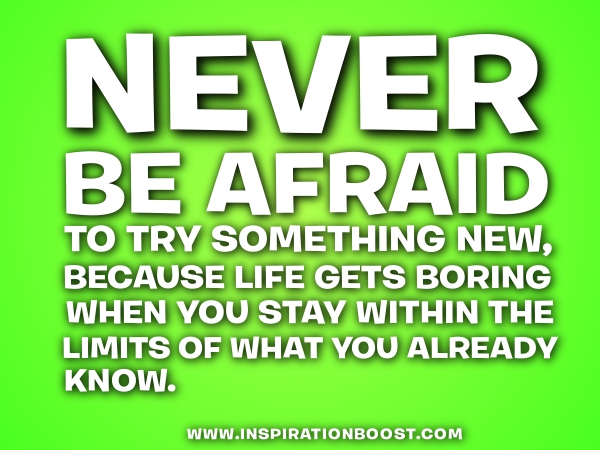 try something new quotes