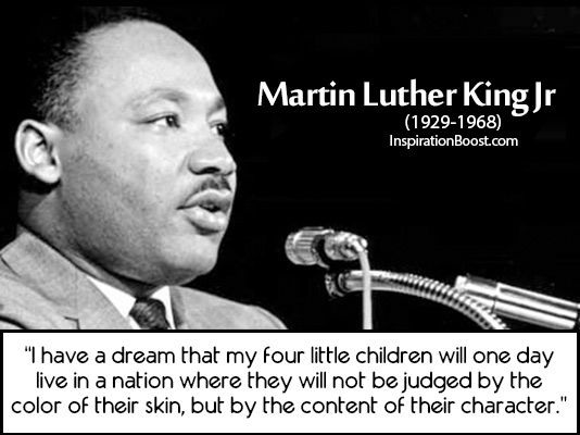 martin luther king personality