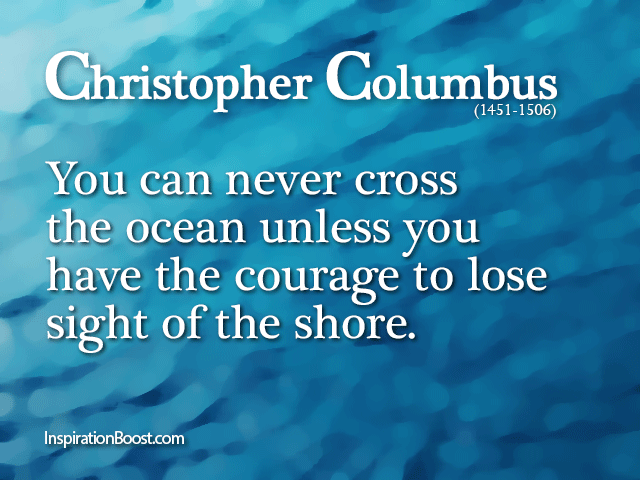 Christopher Columbus Quotes | Inspiration Boost