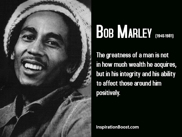 bob marley quotes about men