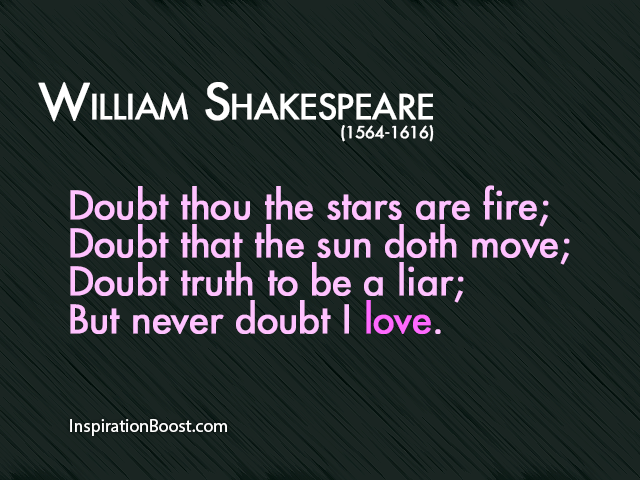 William Shakespeare Love Quotes | Inspiration Boost