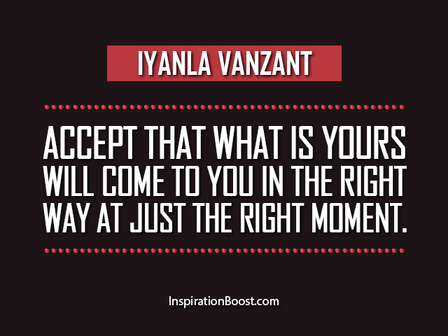 Iyanla Vanzant Life Quotes Inspiration Boost