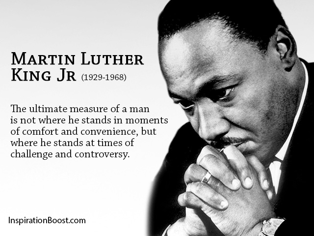 the measure of a man mlk